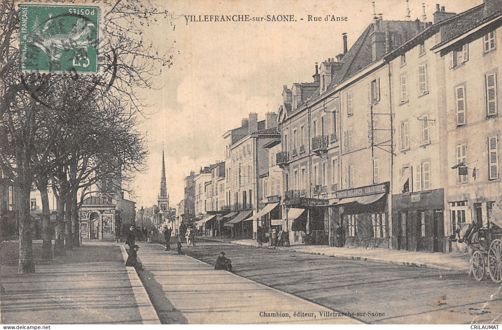 69-VILLEFRANCHE SUR SAONE-N°T5077-E/0077 - Villefranche-sur-Saone