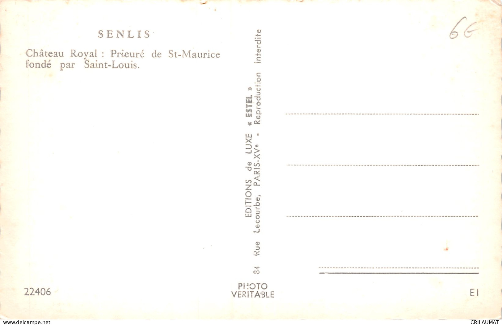 60-SENLIS-N°T5077-E/0025 - Senlis