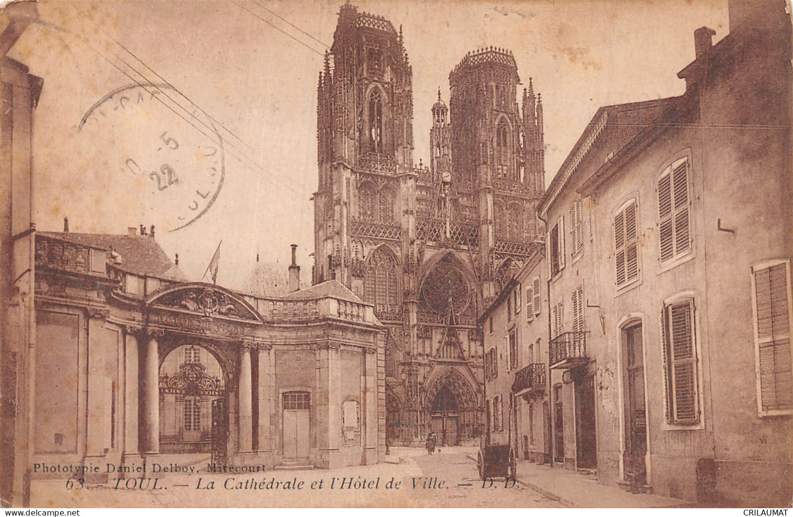 54-TOUL-N°T5077-G/0347 - Toul