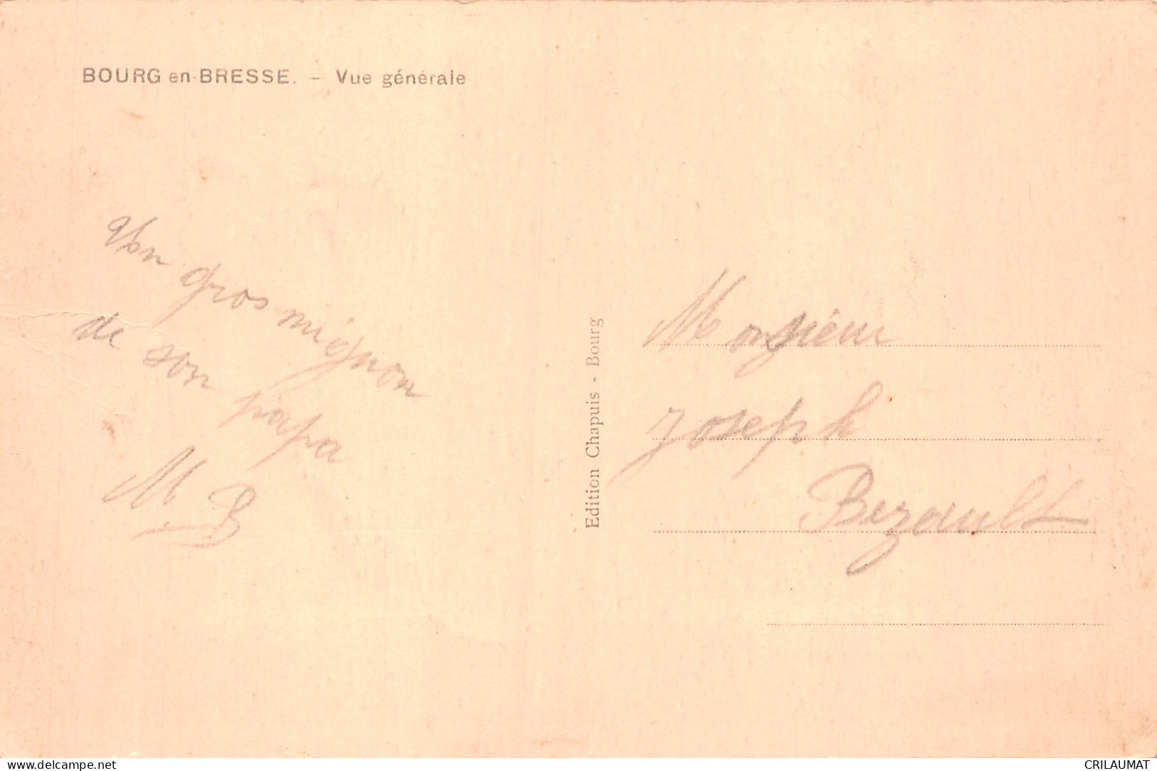 01-BOURG EN BRESSE-N°T5077-G/0321 - Other & Unclassified