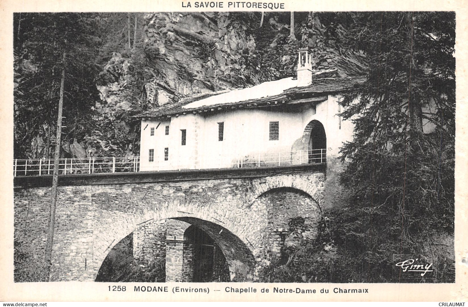 73-MODANE CHAPELLE DE NOTRE DAME DU CHARMAIX-N°T5077-G/0197 - Modane