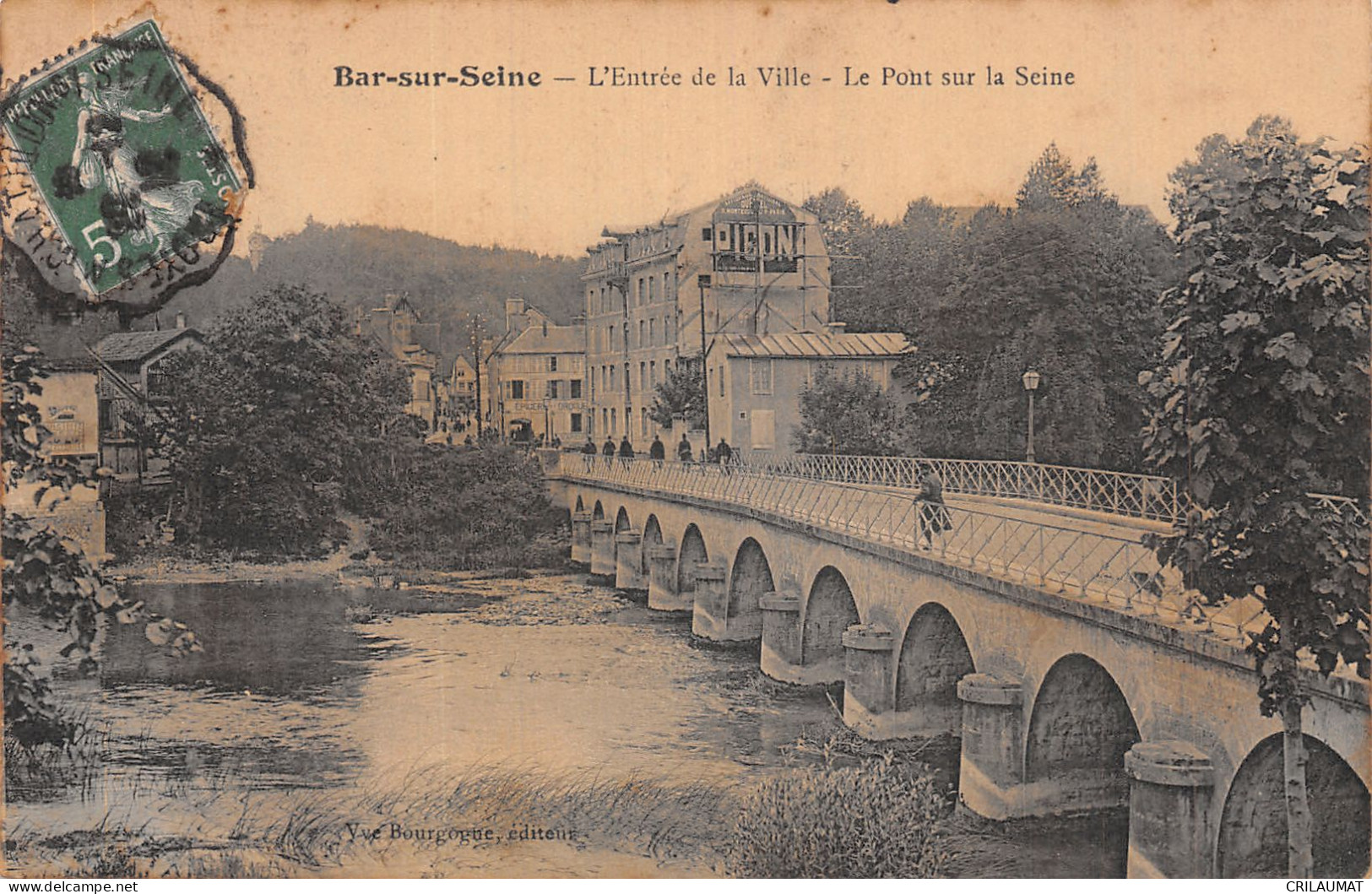 10-BAR SUR SEINE-N°T5077-G/0077 - Bar-sur-Aube