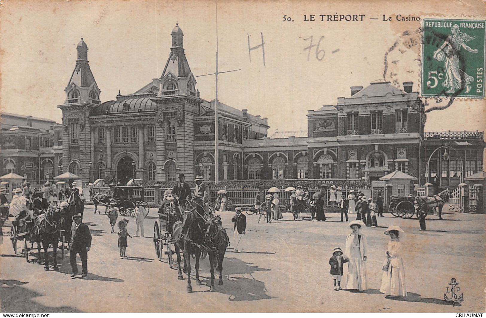 76-LE TREPORT-N°T5077-F/0225 - Le Treport