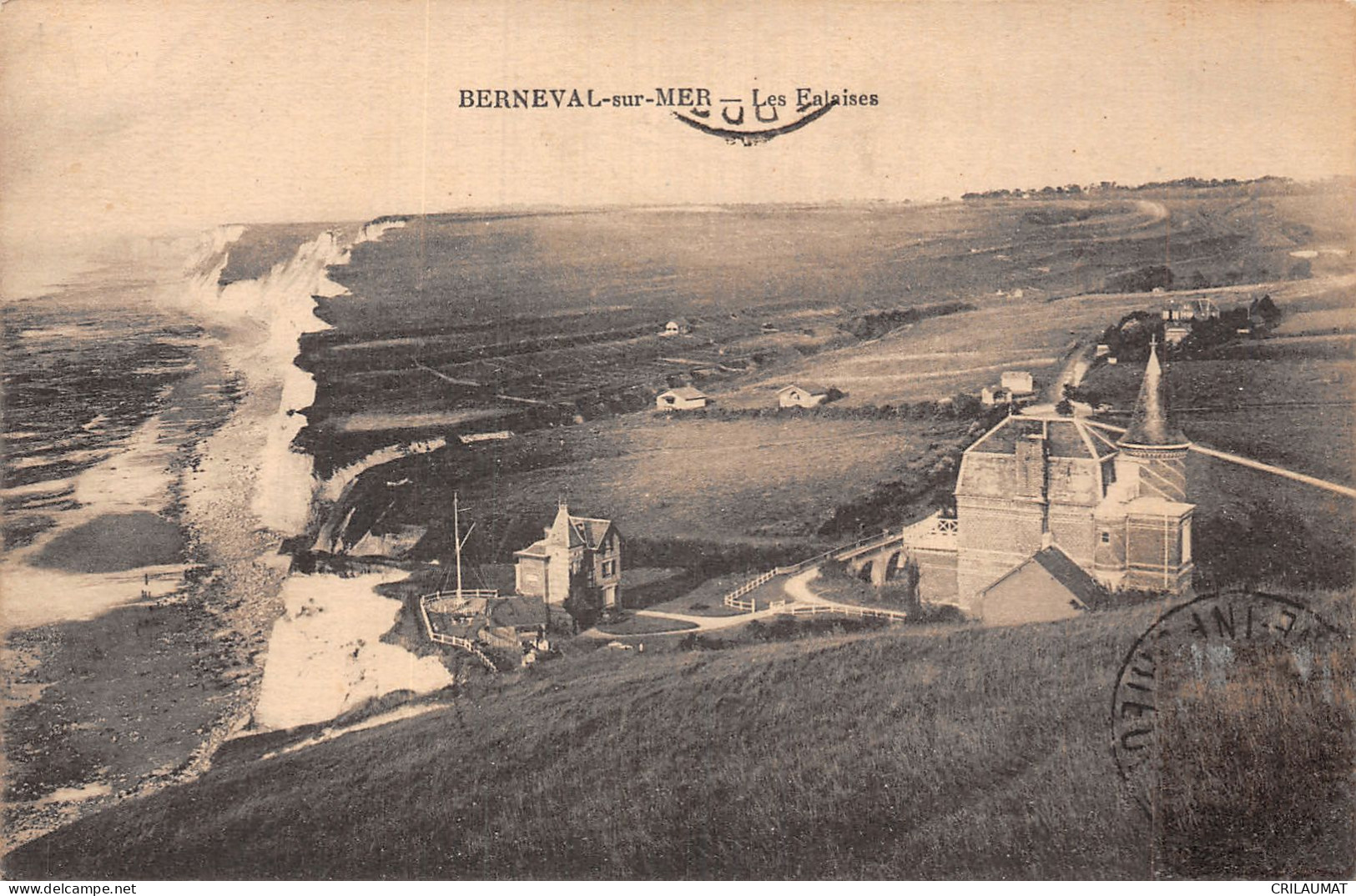 76-BERNEVAL SUR MER-N°T5077-F/0125 - Berneval