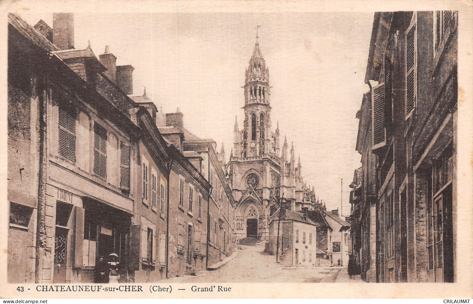 18-CHATEAUNEUF SUR CHER-N°T5078-B/0003 - Chateauneuf Sur Cher