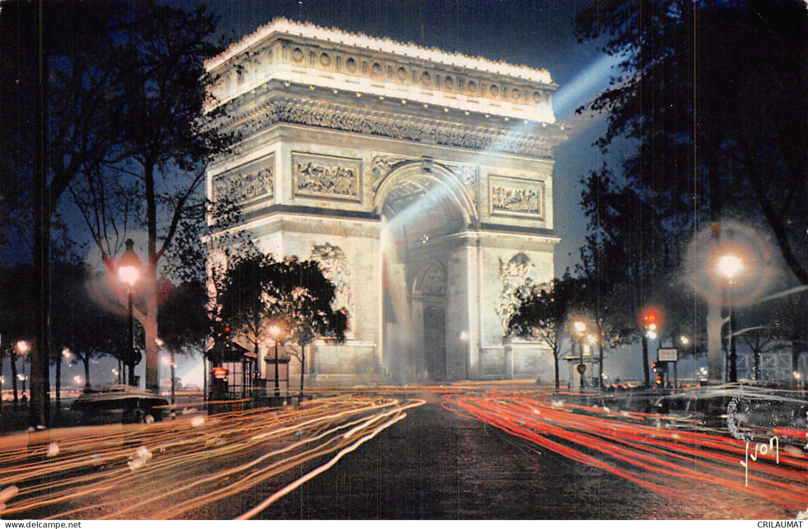 75-PARIS ARC DE TRIOMPHE-N°T5078-A/0057 - Arc De Triomphe