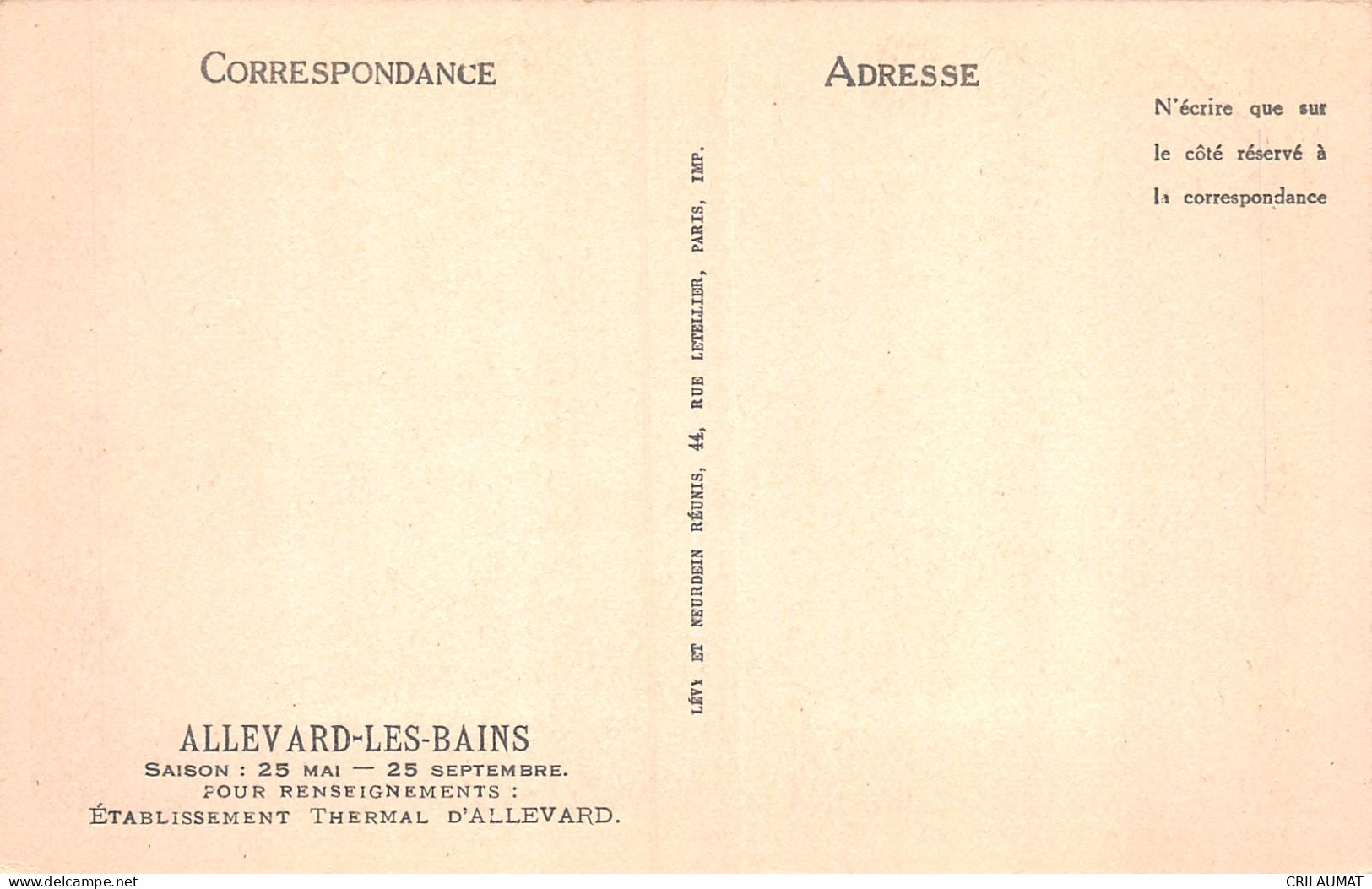 38-ALLEVARD LES BAINS-N°T5077-H/0367 - Allevard