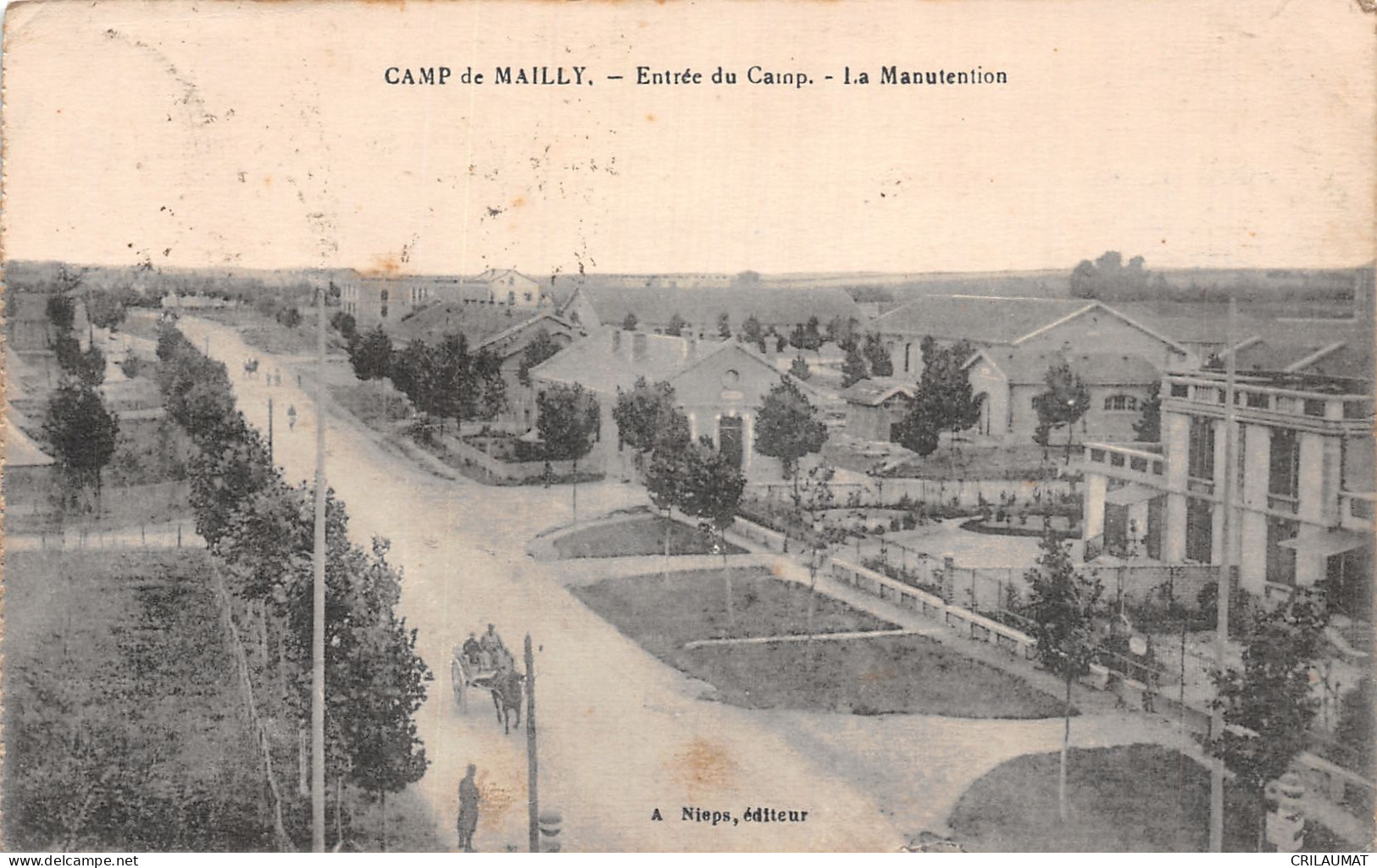 10-CAMP DE MAILLY-N°T5077-H/0169 - Other & Unclassified