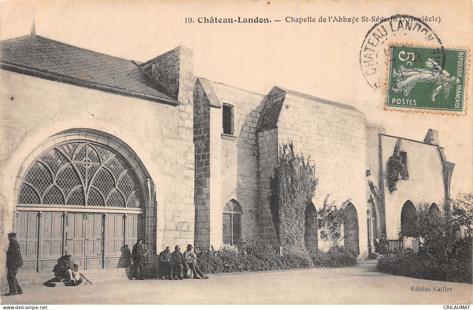 77-CHATEAU LANDON-N°T5078-D/0389 - Chateau Landon