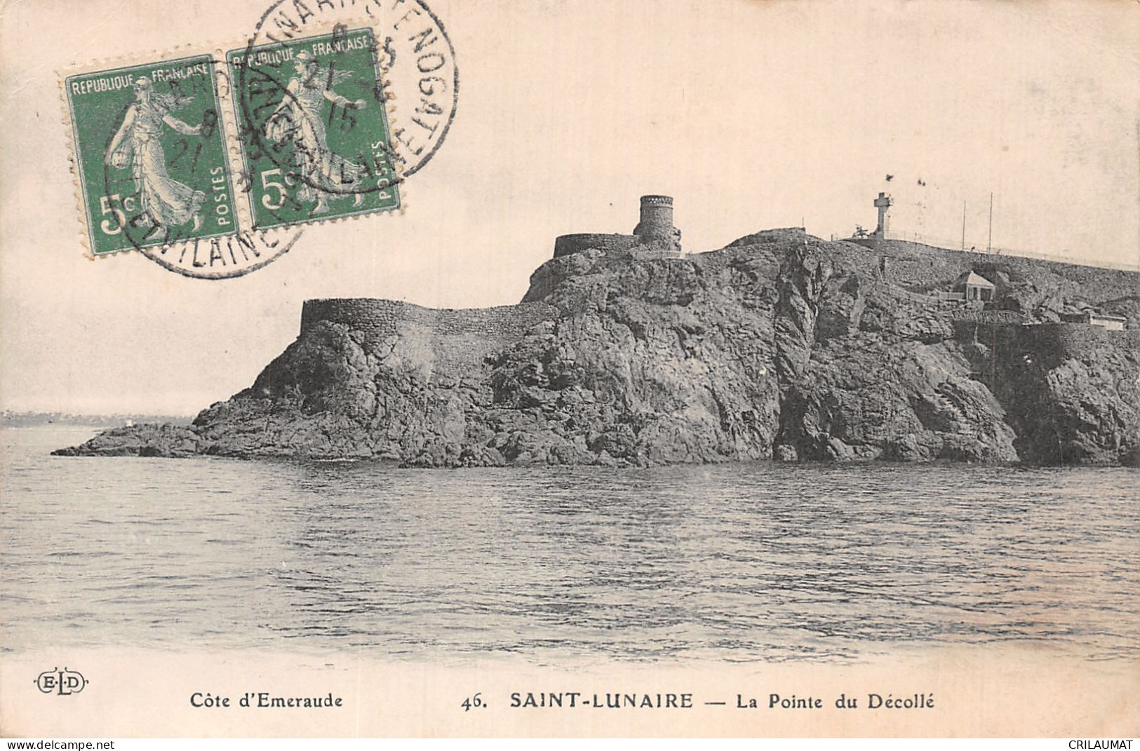 35-SAINT LUNAIRE-N°T5078-D/0175 - Saint-Lunaire