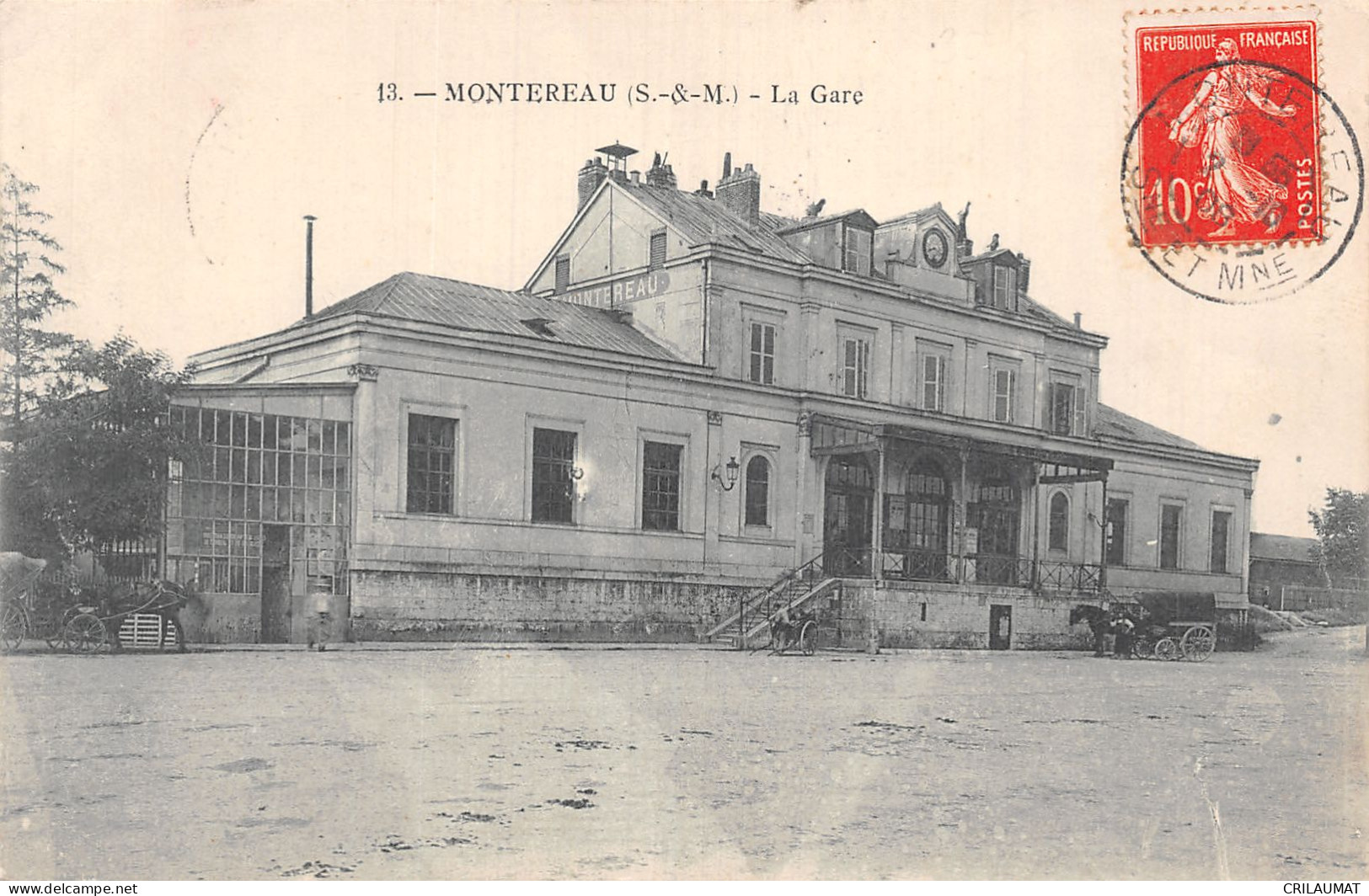 77-MONTEREAU-N°T5078-C/0291 - Montereau