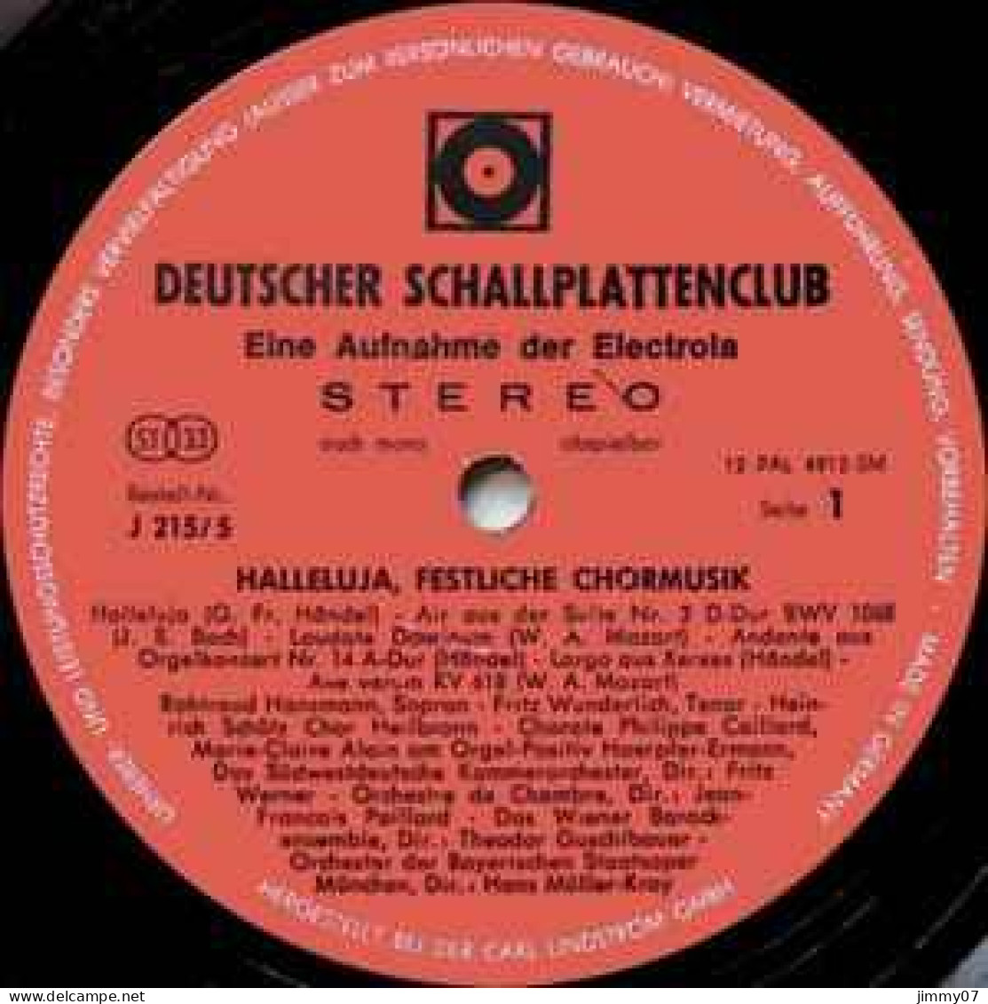 Various - Halleluja Festliche Chormusik (LP, Club) - Clásica