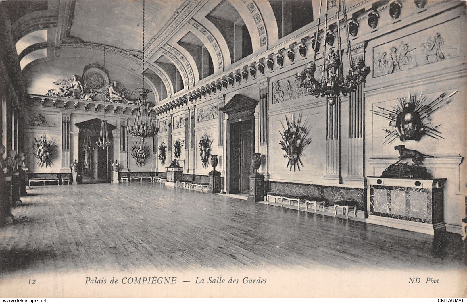 60-COMPIEGNE LE CHATEAU-N°T5078-F/0285 - Compiegne