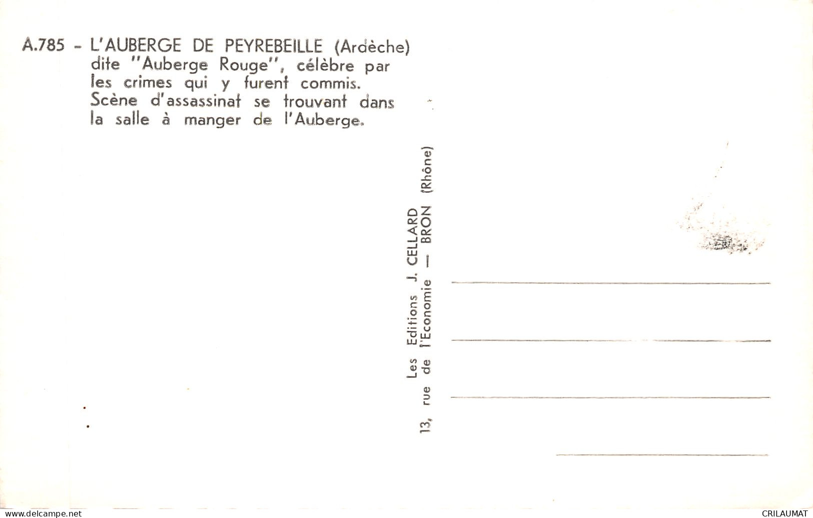 07--PEYREBEILLE-N°T5078-E/0321 - Autres & Non Classés