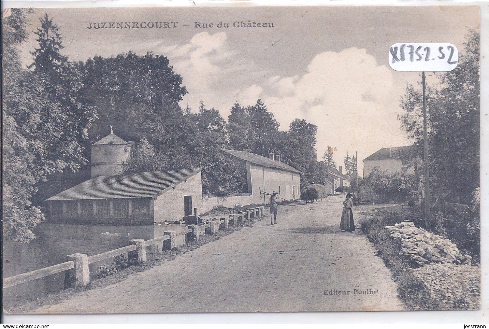 JUZENNECOURT- RUE DU CHATEAU- - Juzennecourt