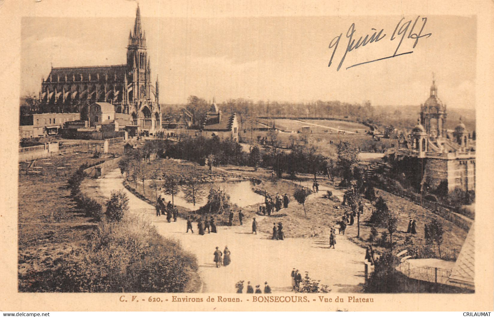 76-BONSECOURS-N°T5079-A/0171 - Bonsecours