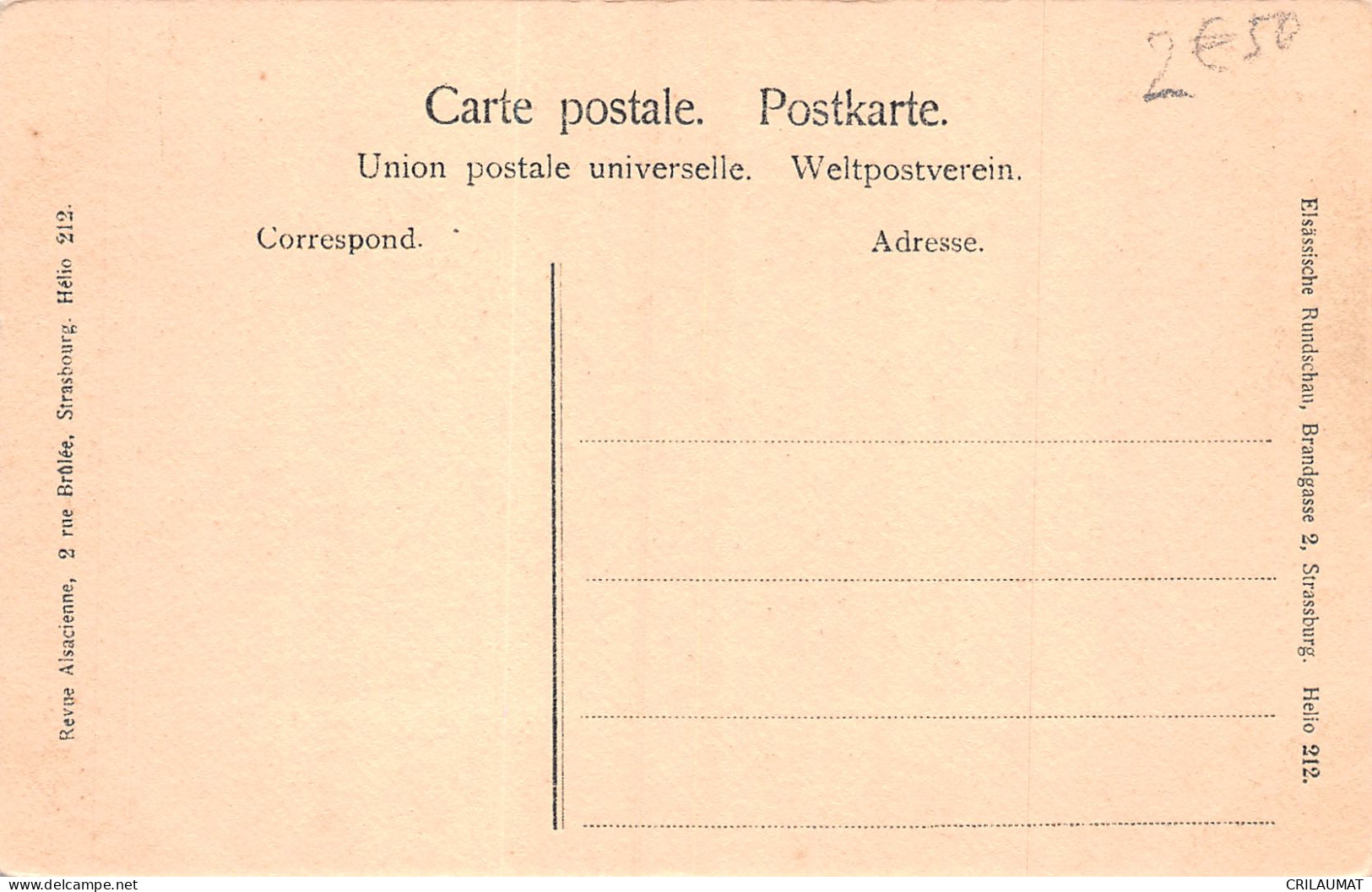 ET-Allemagne SILLACKER WASEN METZERAL-N°T5079-C/0115 - Other & Unclassified