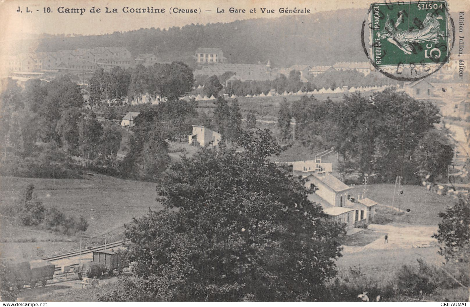 23-CAMP DE COURTINE-N°T5079-C/0063 - Other & Unclassified