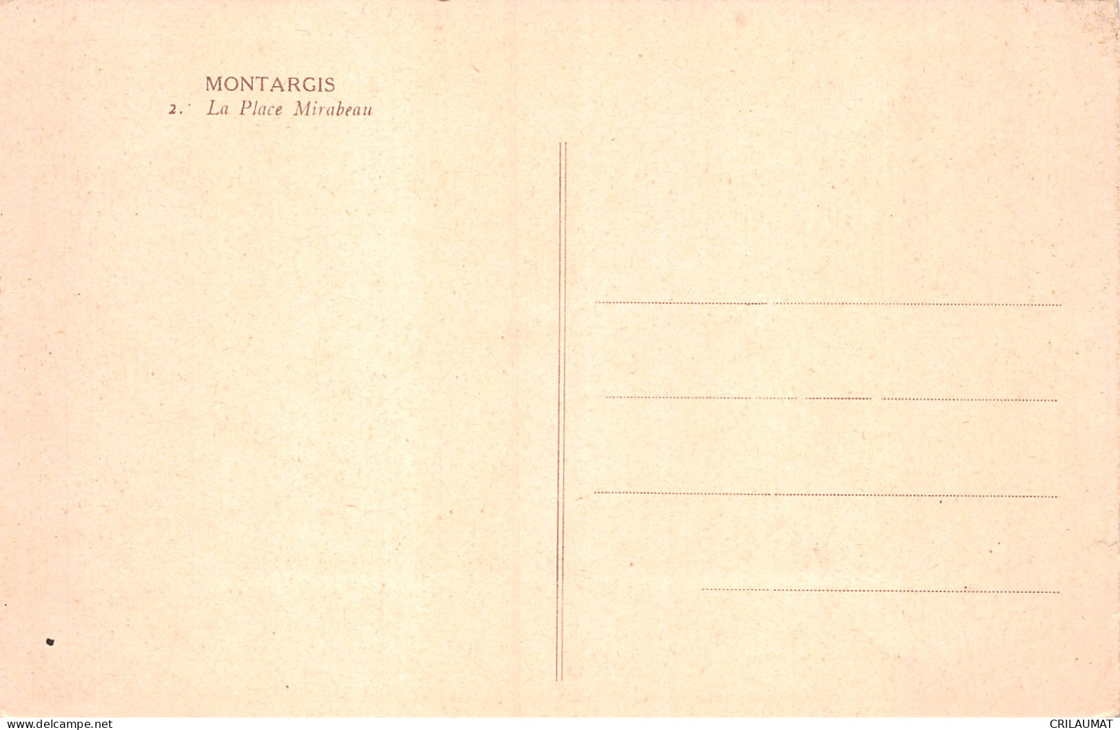 45-MONTARGIS-N°T5079-B/0315 - Montargis