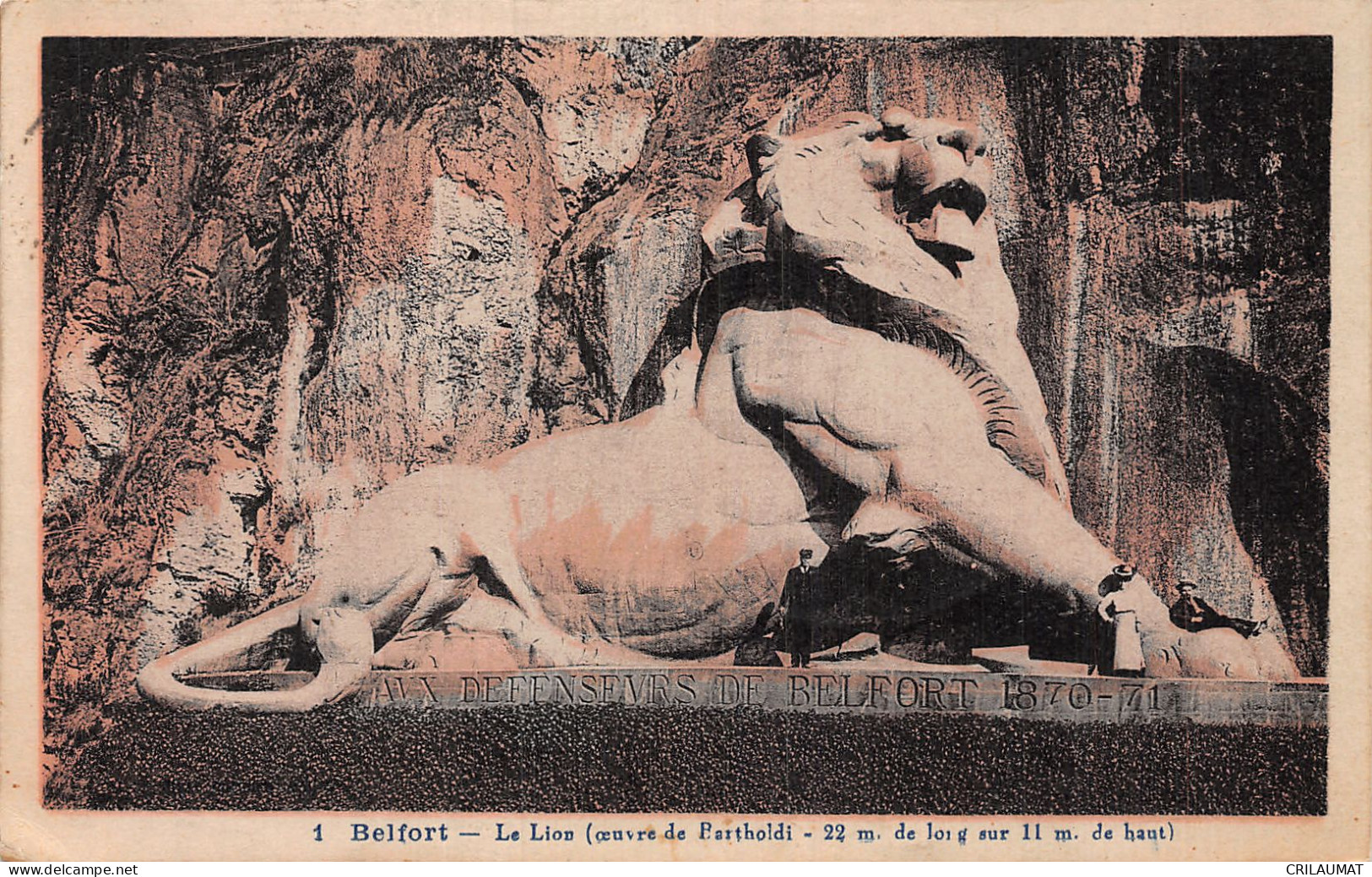 90-BELFORT LE LION-N°T5079-G/0193 - Belfort - City