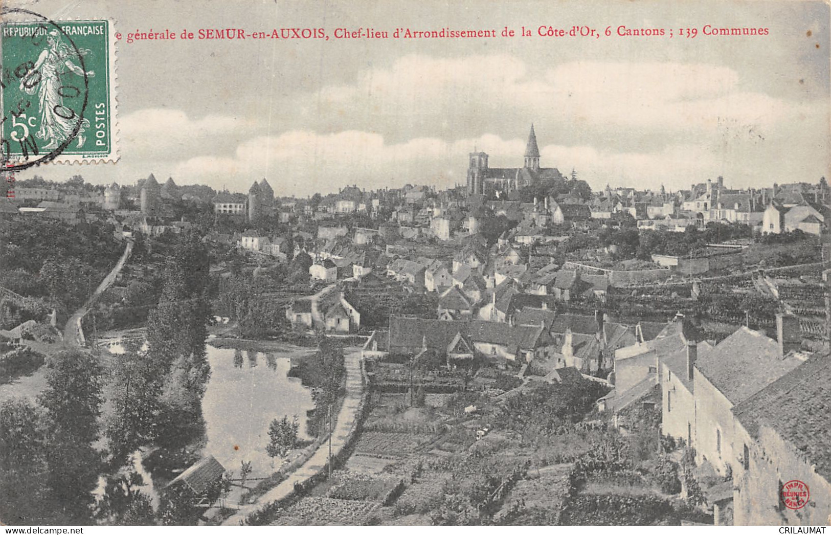 21-SEMUR EN AUXOIS-N°T5079-F/0359 - Semur