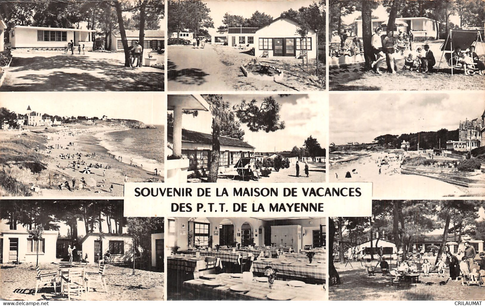 53-MAYENNE MAISON DE VACANCES DES PTT DE LA MAYENNE-N°T5079-E/0327 - Mayenne