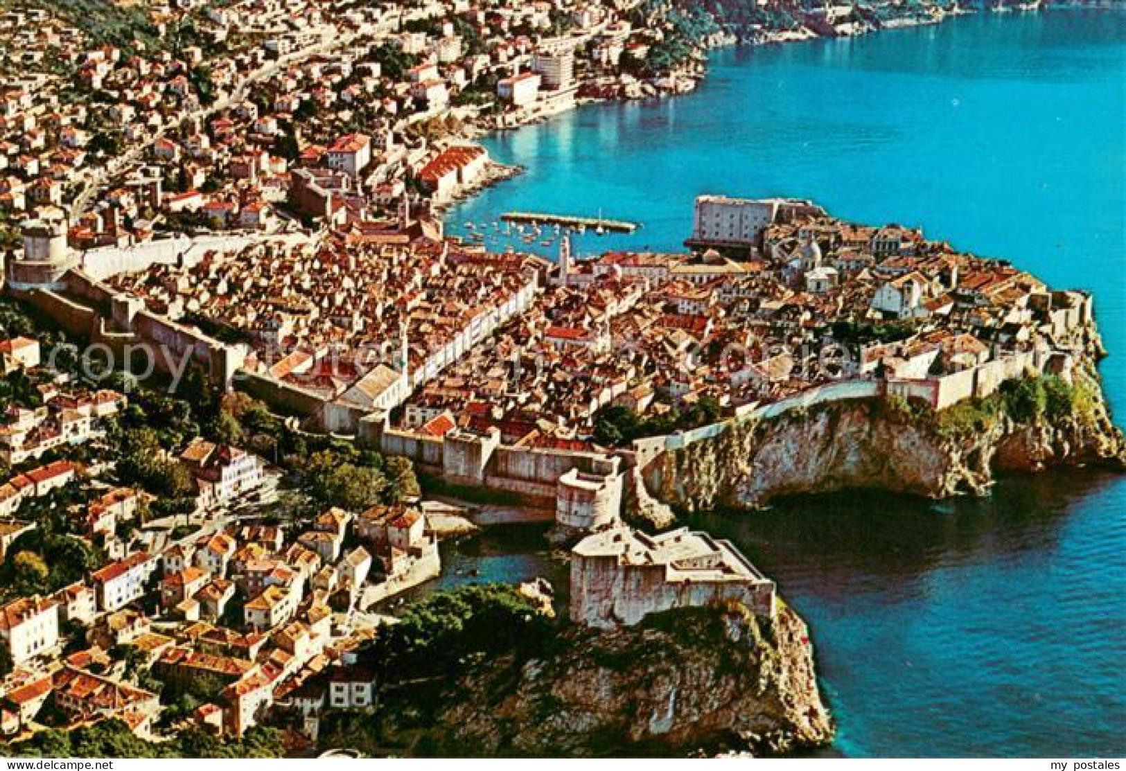 73681888 Dubrovnik Ragusa Fliegeraufnahme Dubrovnik Ragusa - Croatia