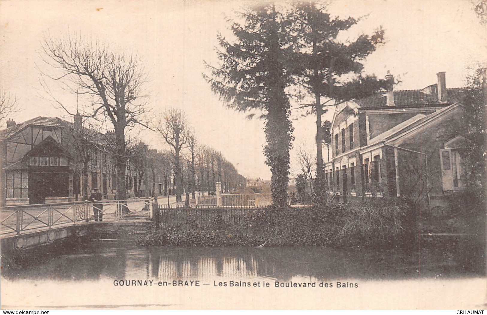 76-GOURNAY EN BRAYE-N°T5079-E/0135 - Gournay-en-Bray