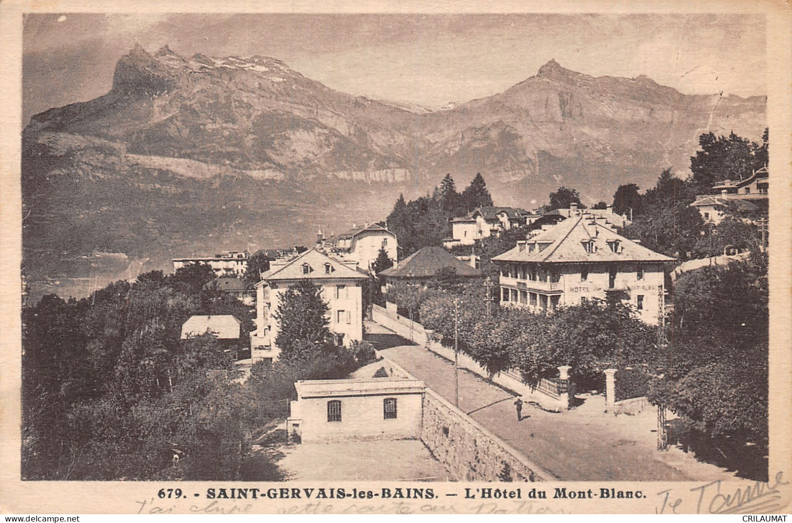 74-SAINT GERVAIS LES BAINS-N°T5080-A/0341 - Saint-Gervais-les-Bains
