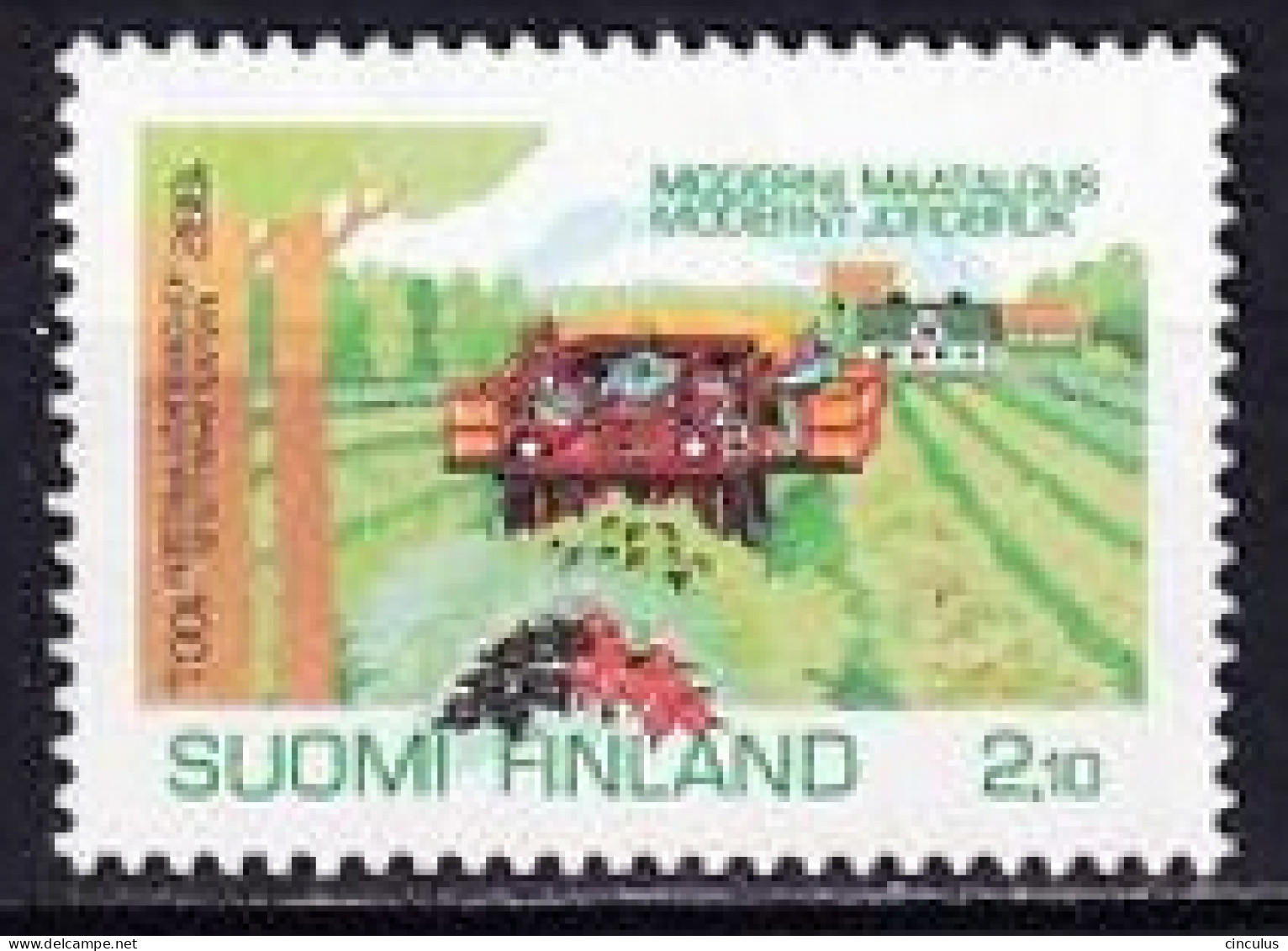 1992. Finland. 100 Years Of Central Agricultural Office. MNH. Mi. Nr. 1180 - Nuovi
