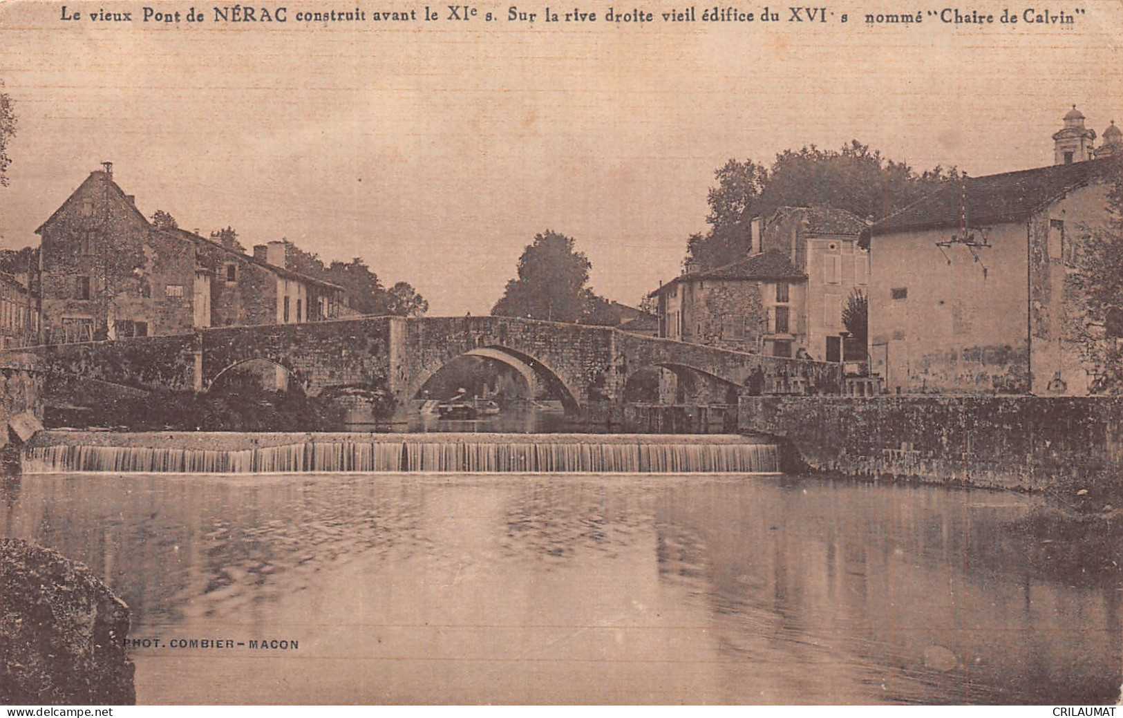 47-NERAC LE PONT-N°T5079-H/0311 - Nerac