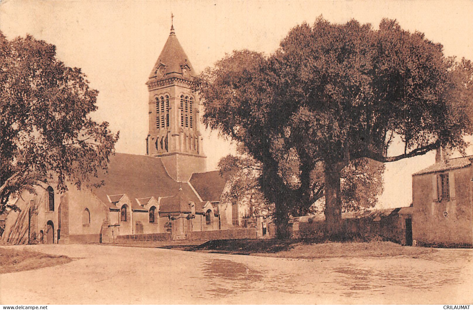 85-ILE DE NOIRMOUTIER L EGLISE-N°T5079-H/0291 - Ile De Noirmoutier