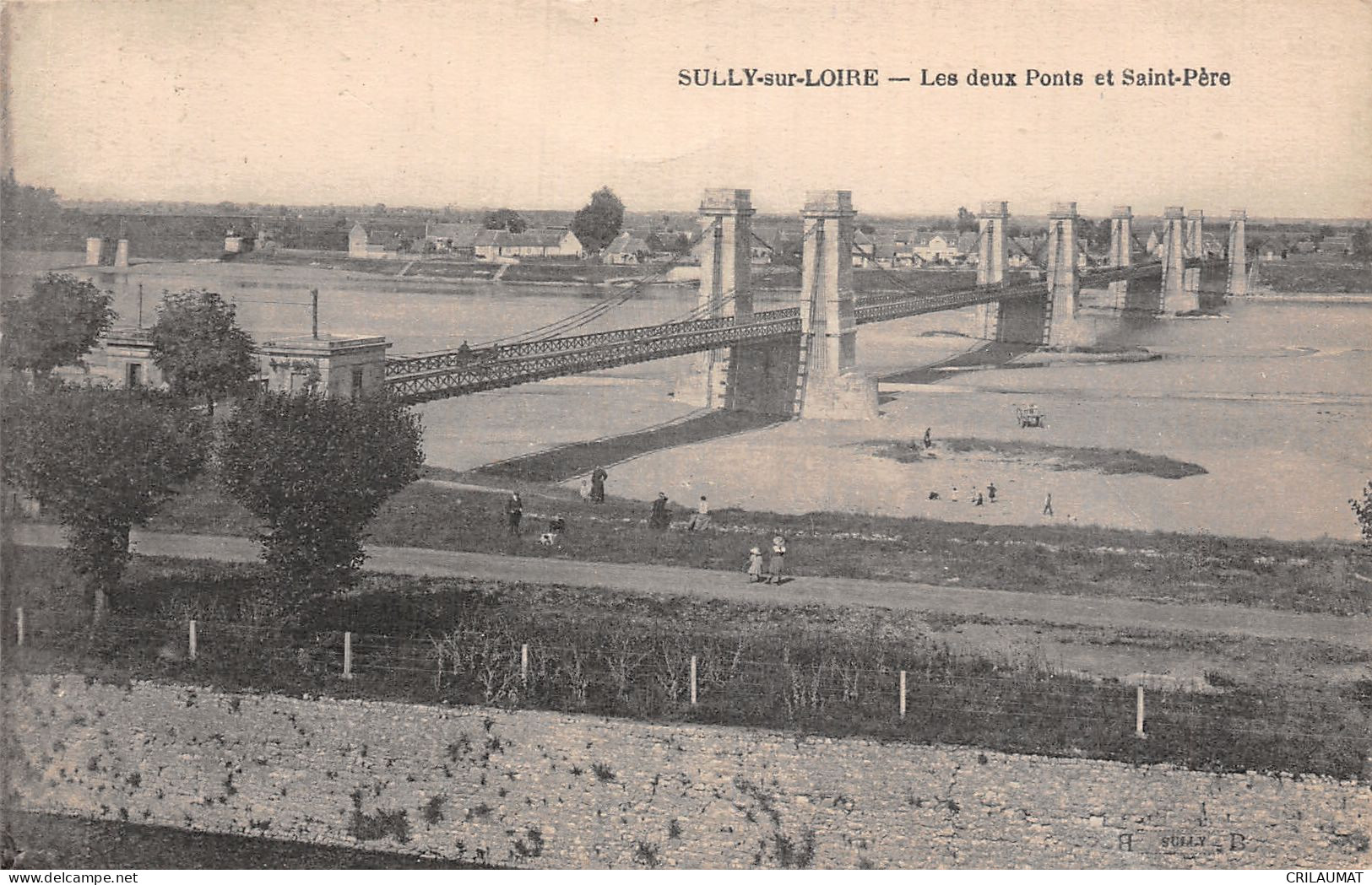 45-SULLY SUR LOIRE-N°T5079-H/0191 - Sully Sur Loire