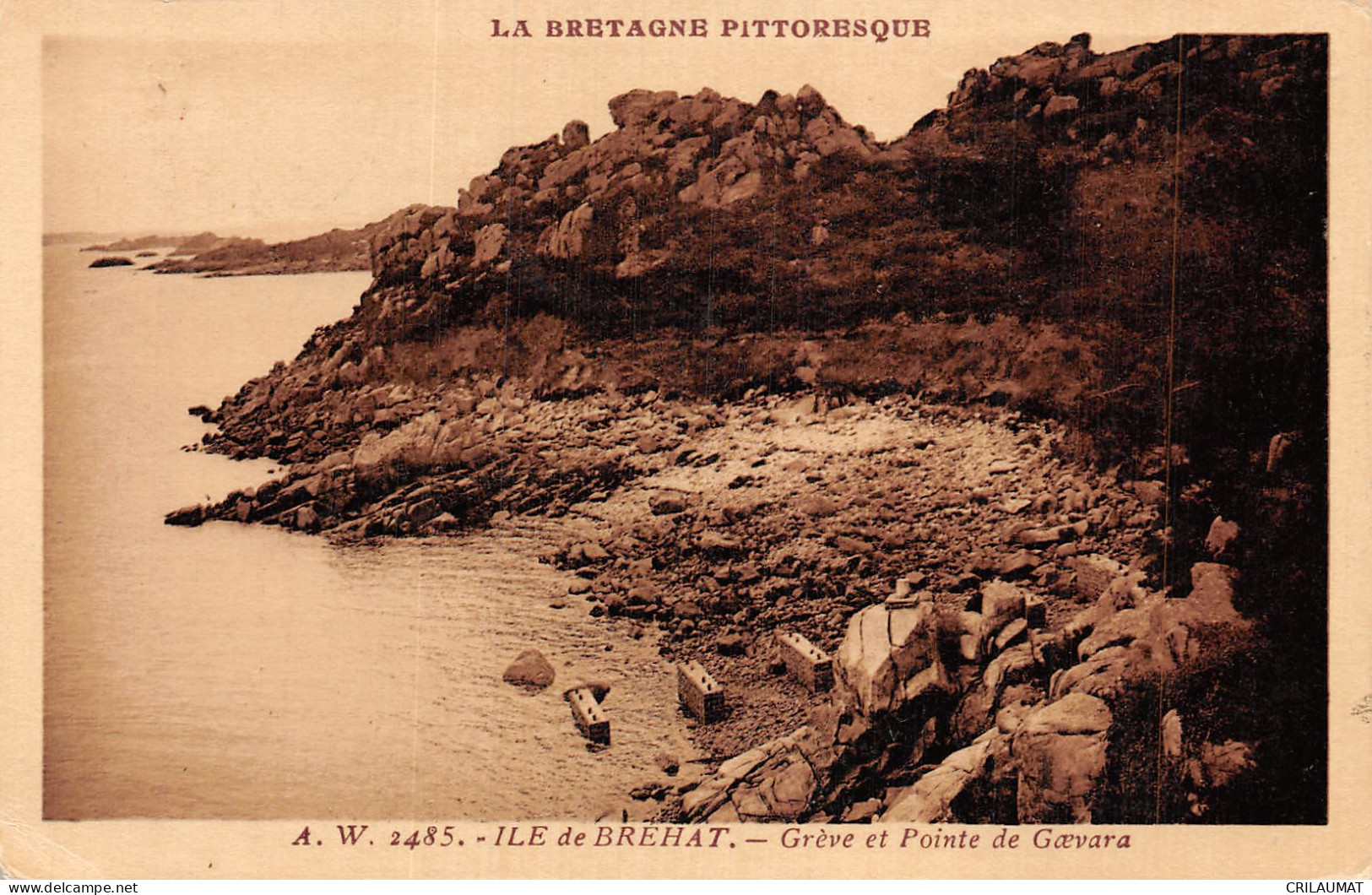 22-ILE DE BREHAT GREVE ET POINTE DE GOEVARA-N°T5080-D/0197 - Ile De Bréhat