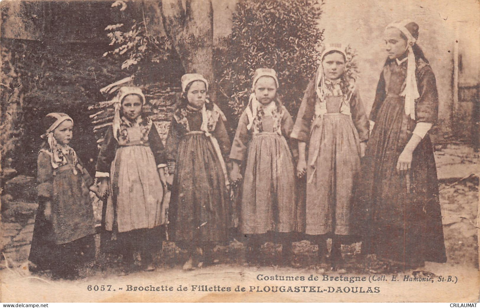 29-PLOUGASTEL DAOULAS FOLKLORE COSTUMES -N°T5080-D/0113 - Plougastel-Daoulas