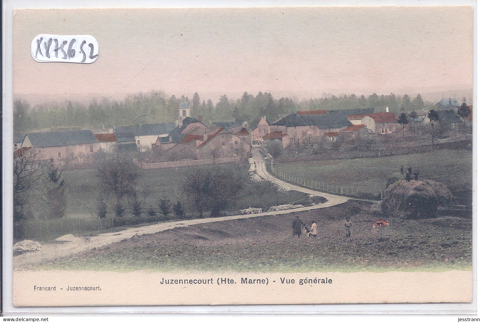 JUZENNECOURT- VUE GENERALE - Juzennecourt