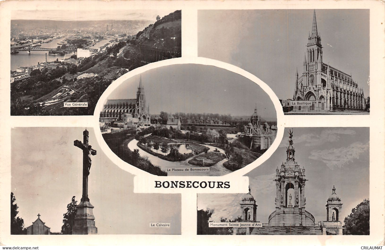76-BONSECOURS-N°T5080-C/0197 - Bonsecours