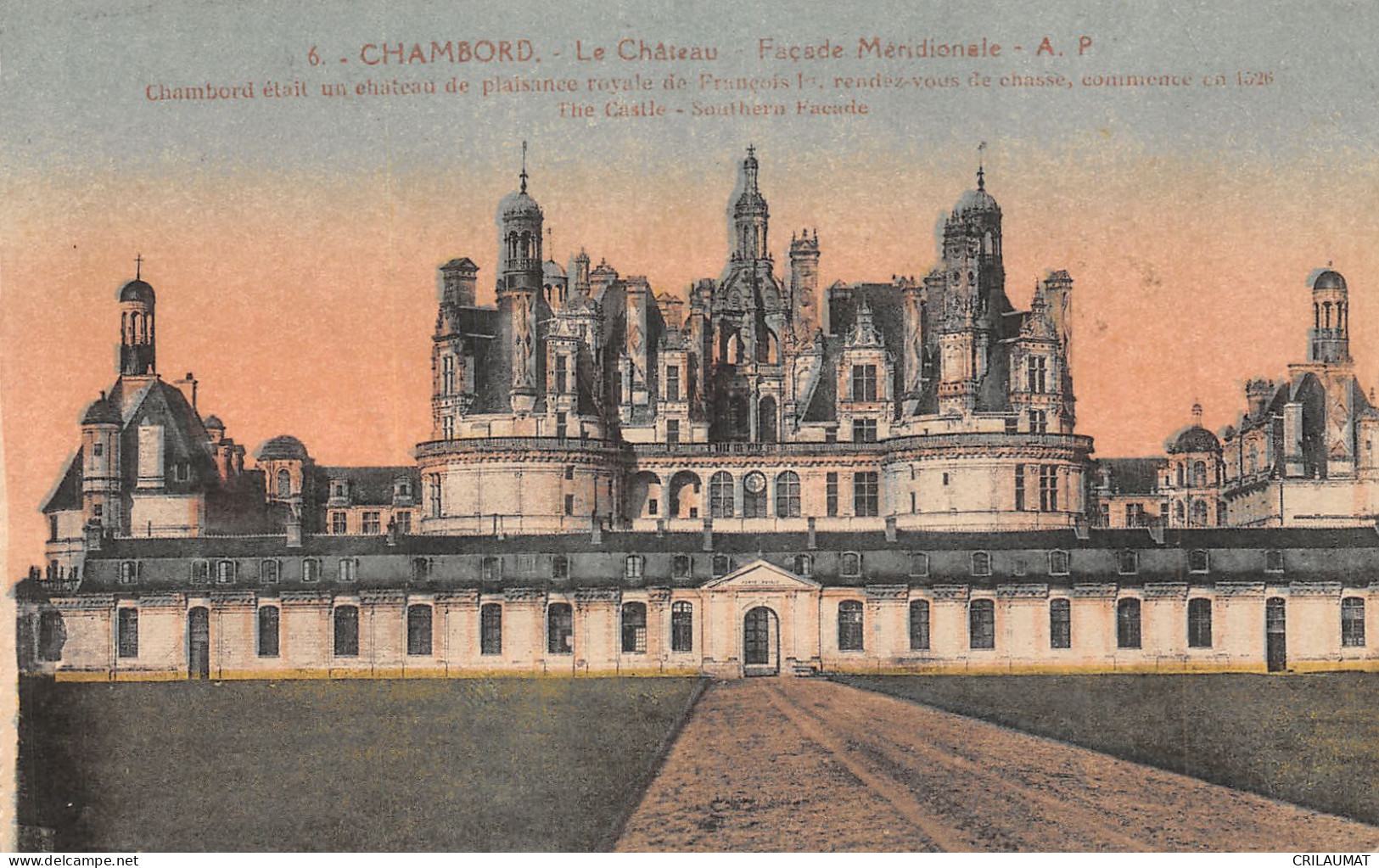 41-CHAMBORD LE CHÂTEAU-N°T5080-C/0137 - Chambord