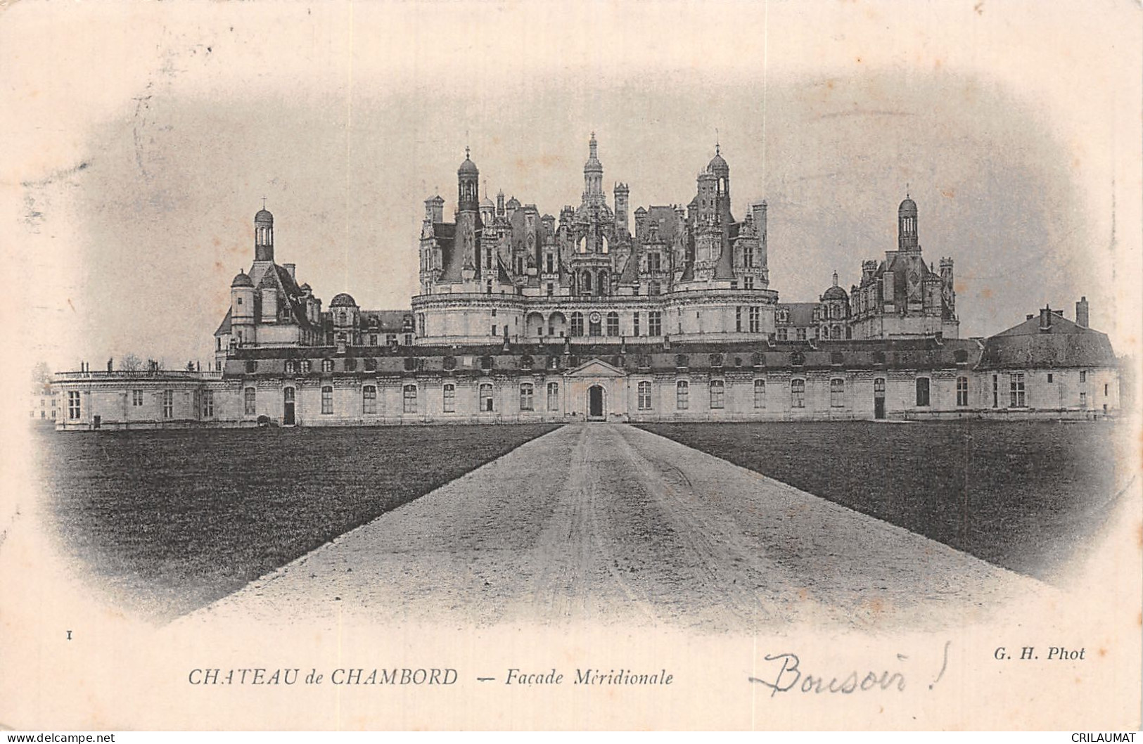 41-CHAMBORD LE CHÂTEAU-N°T5080-B/0395 - Chambord