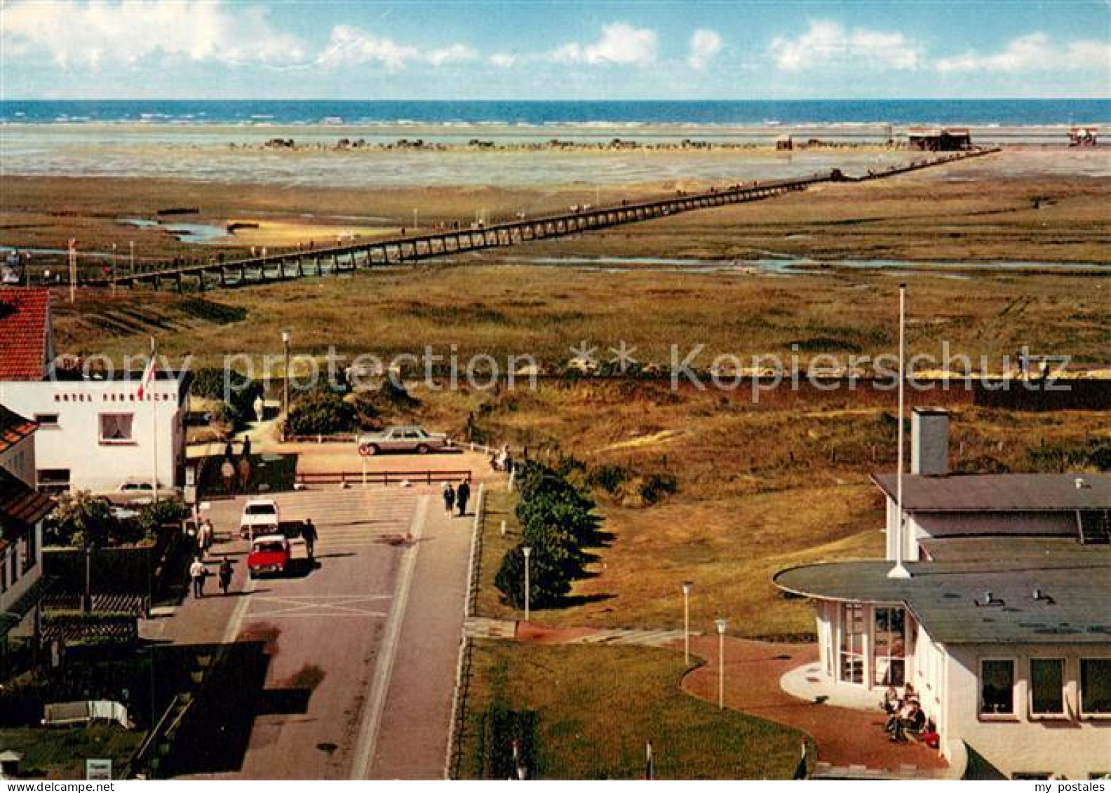 73681433 St Peter-Ording Mit Bruecke Strand Arche Noah St Peter-Ording - St. Peter-Ording