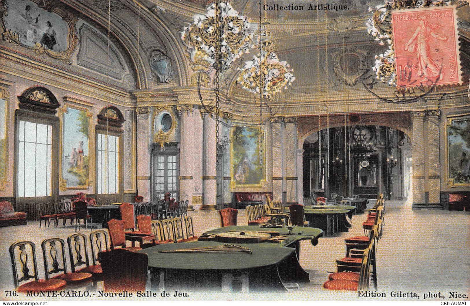 98-MONTE CARLO LE CASINO -N°T5080-G/0065 - Other & Unclassified
