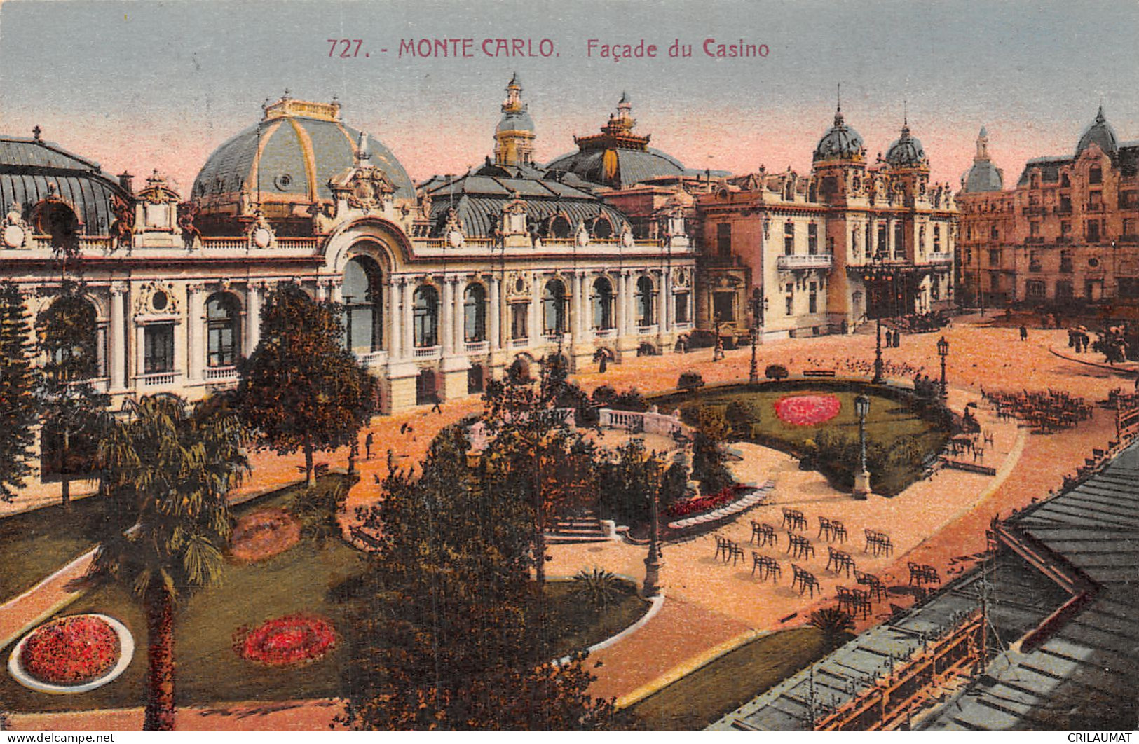 98-MONTE CARLO LE CASINO-N°T5080-G/0051 - Other & Unclassified