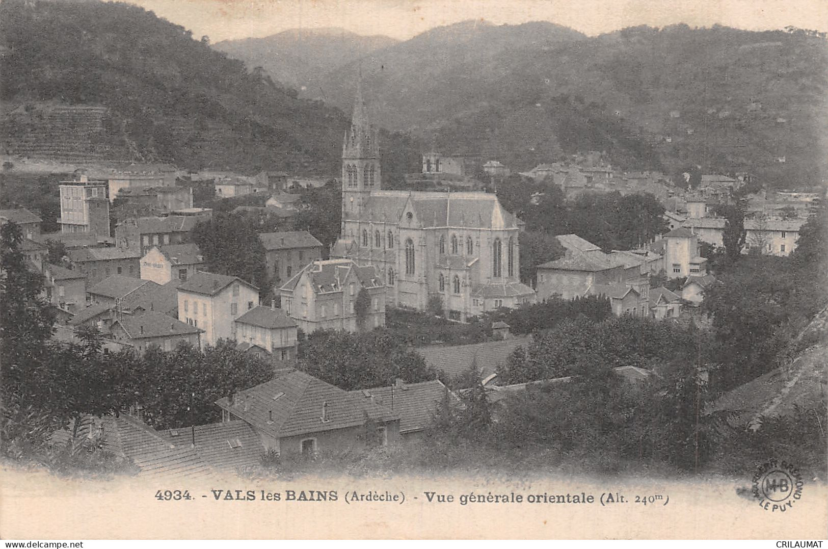07-VALS LES BAINS-N°T5080-F/0253 - Vals Les Bains
