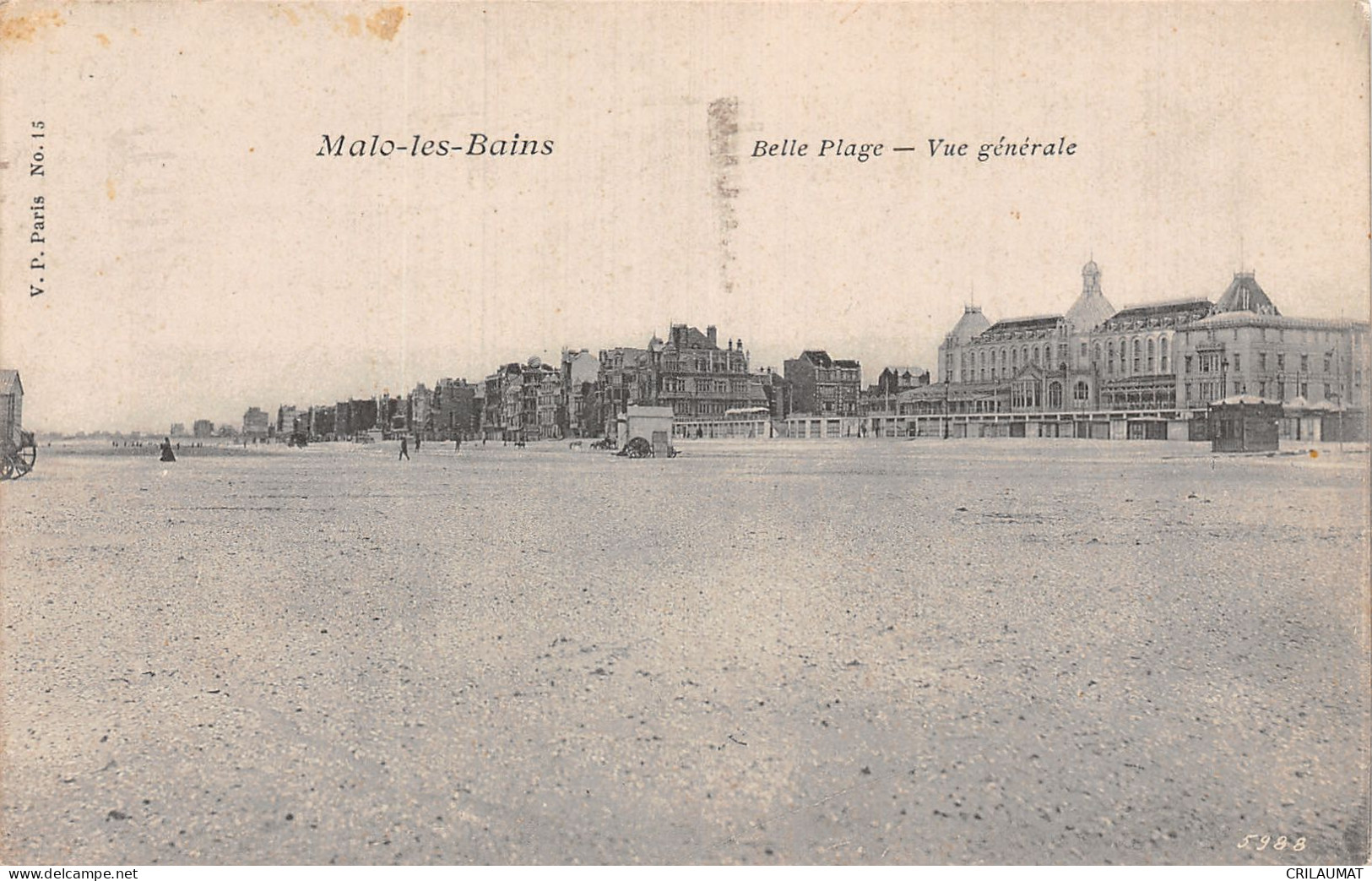 59-MALO LES BAINS-N°T5081-A/0379 - Malo Les Bains