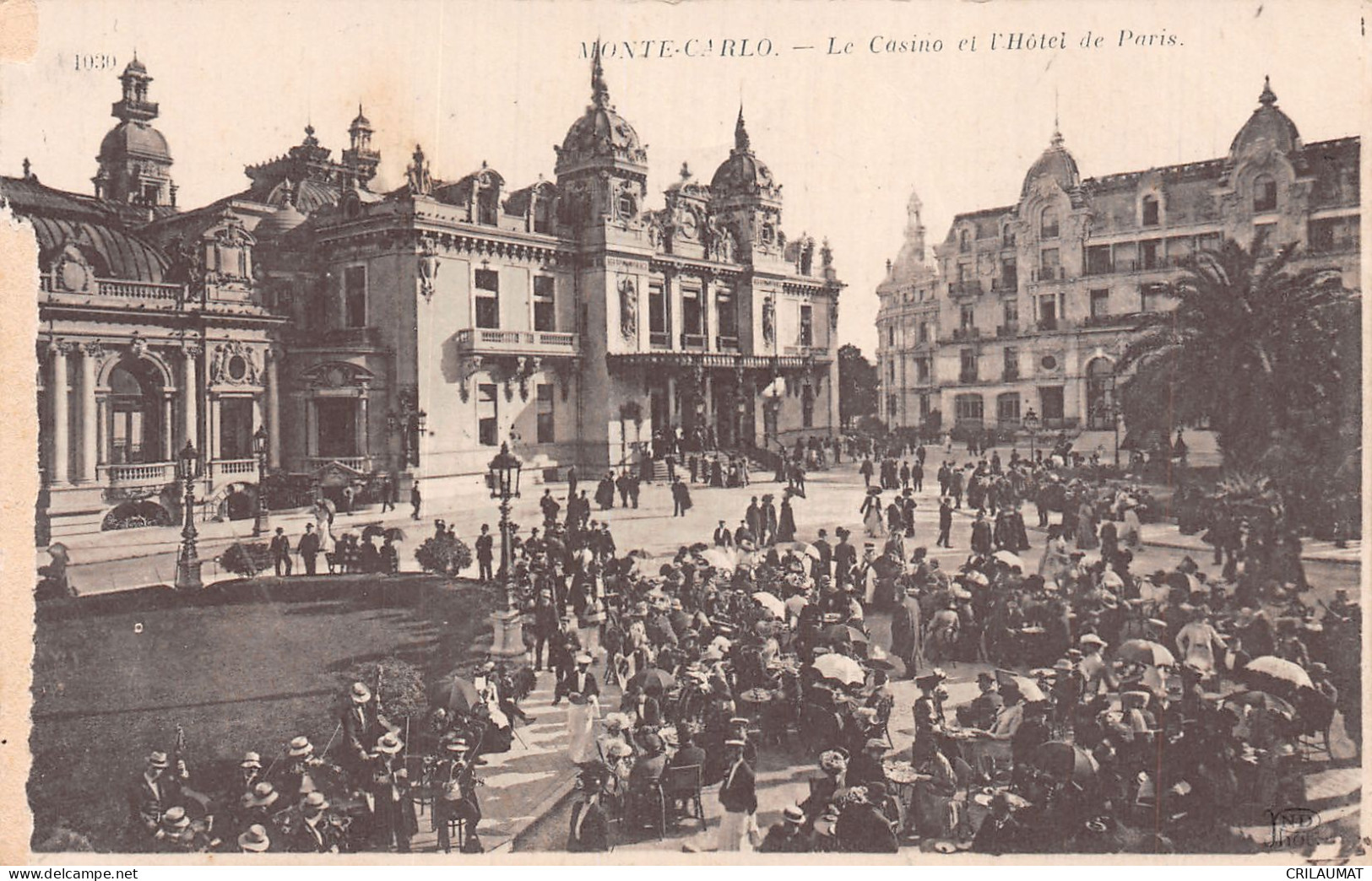 98-MONTE CARLO LE CASINO-N°T5081-A/0195 - Other & Unclassified
