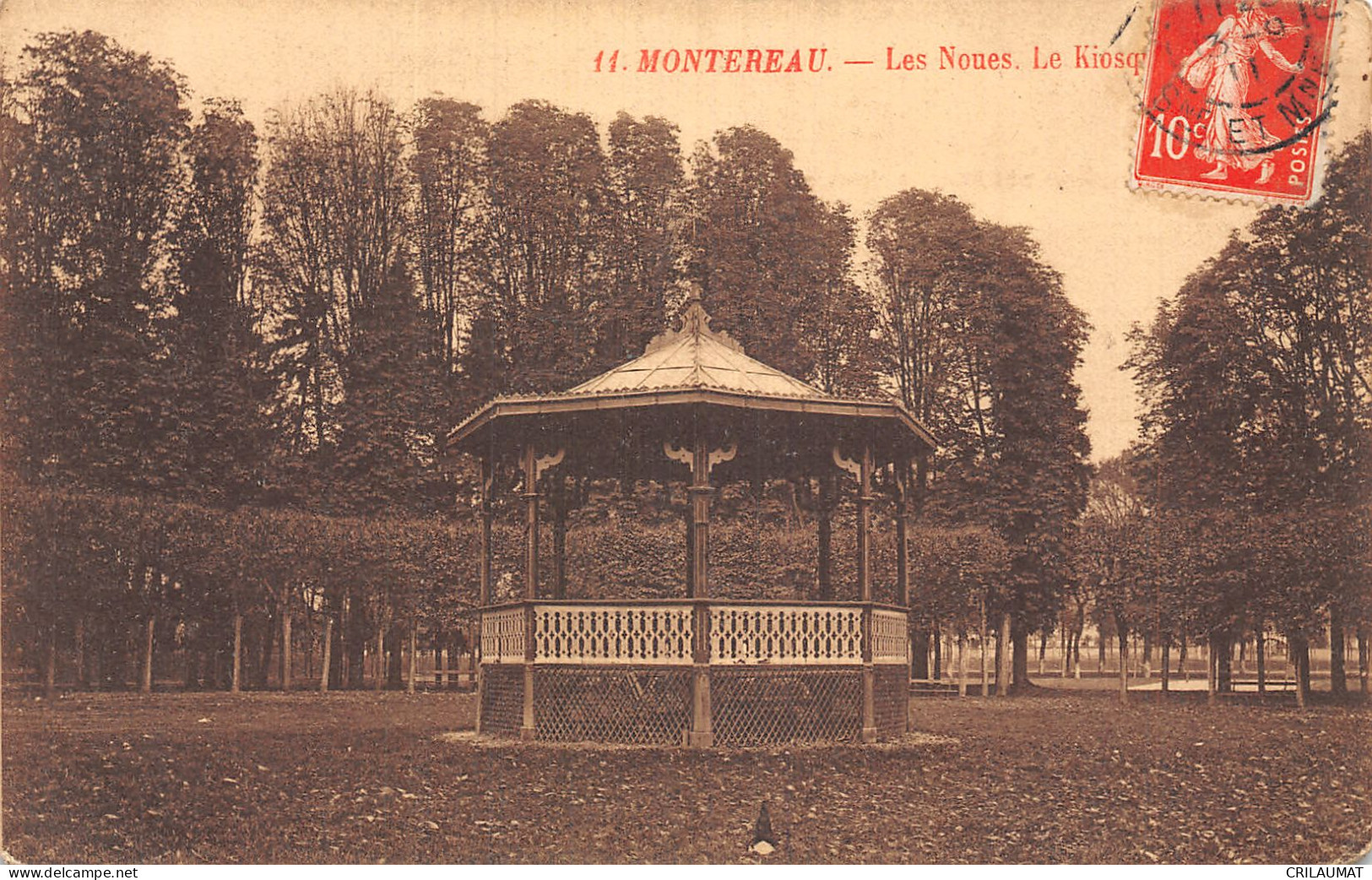 77-MONTEREAU LES NOUES LE KIOSQUE-N°T5080-H/0381 - Montereau