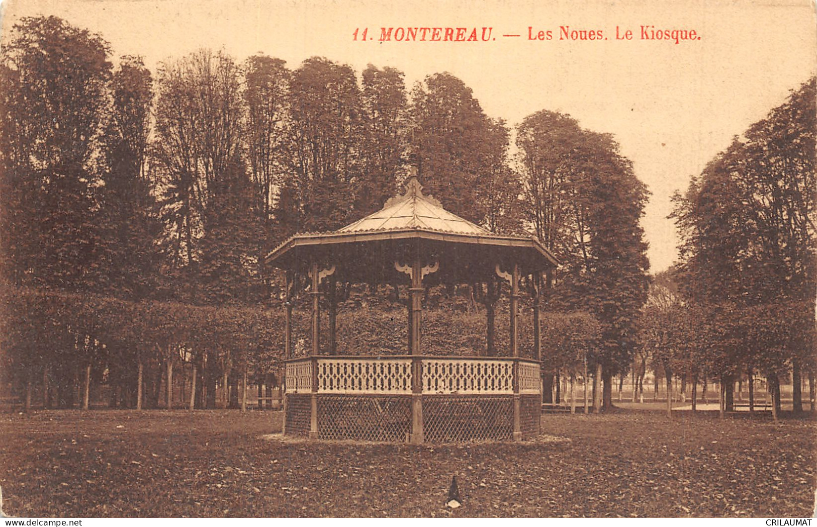 77-MONTEREAU LES NOUES LE KIOSQUE-N°T5080-H/0341 - Montereau