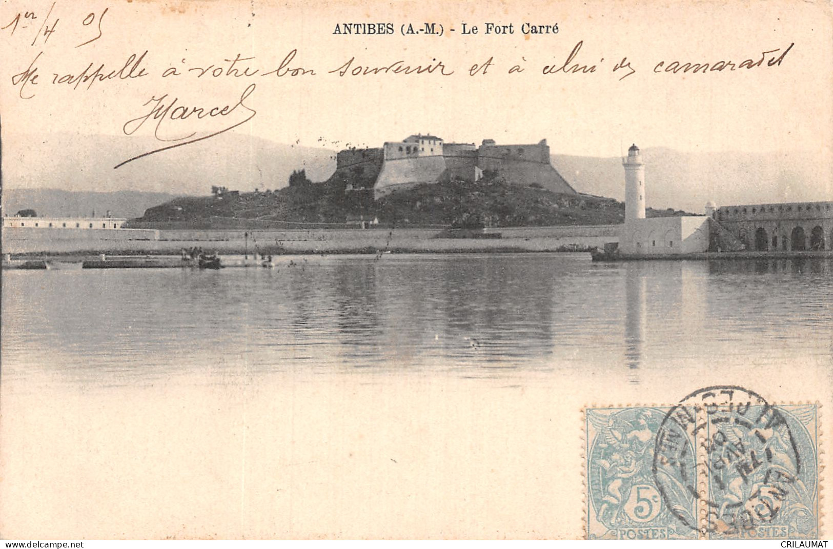 06-ANTIBES-N°T5080-H/0247 - Other & Unclassified