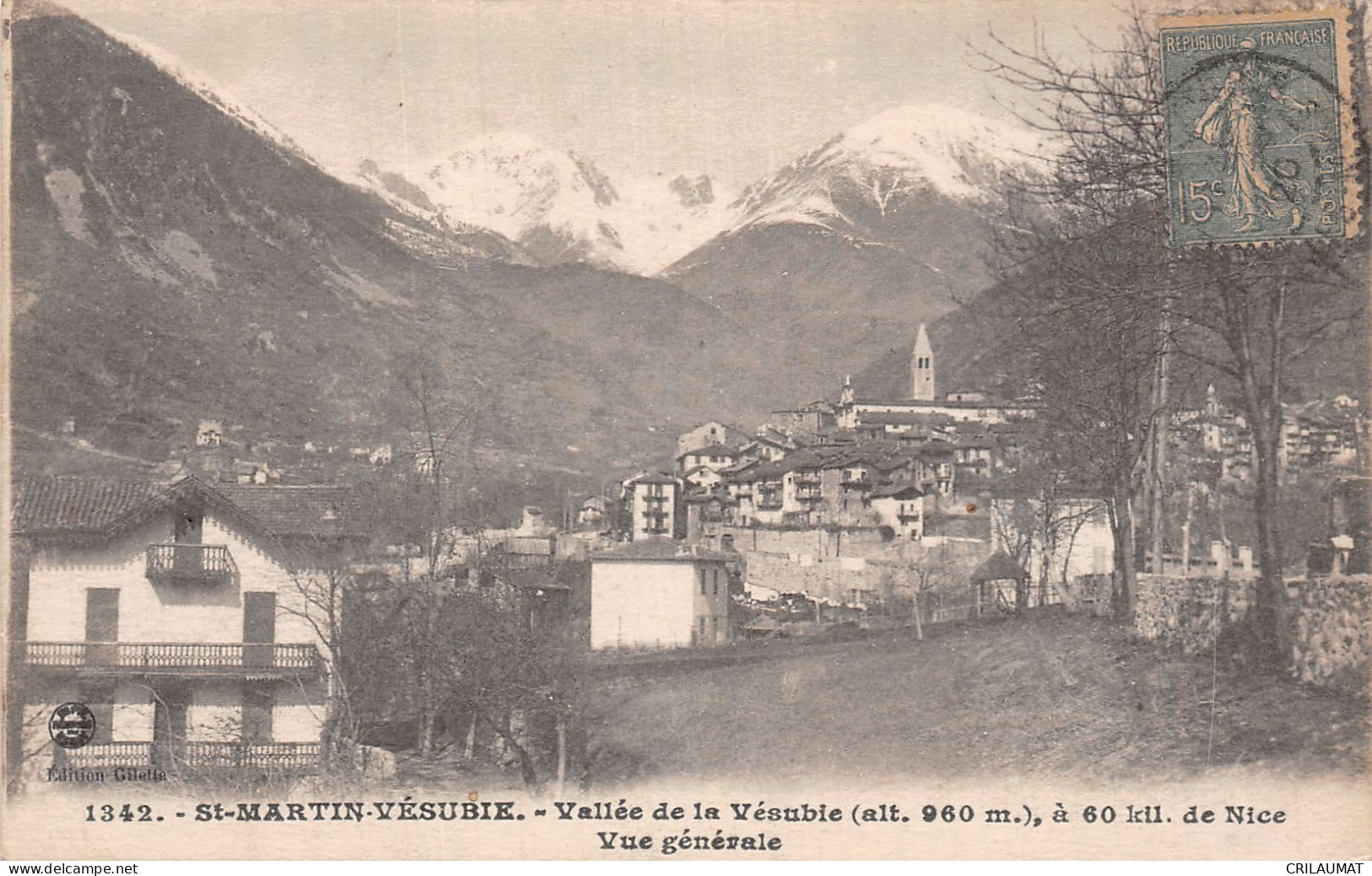 06-SAINT MARTIN VESUBIE-N°T5080-H/0211 - Saint-Martin-Vésubie