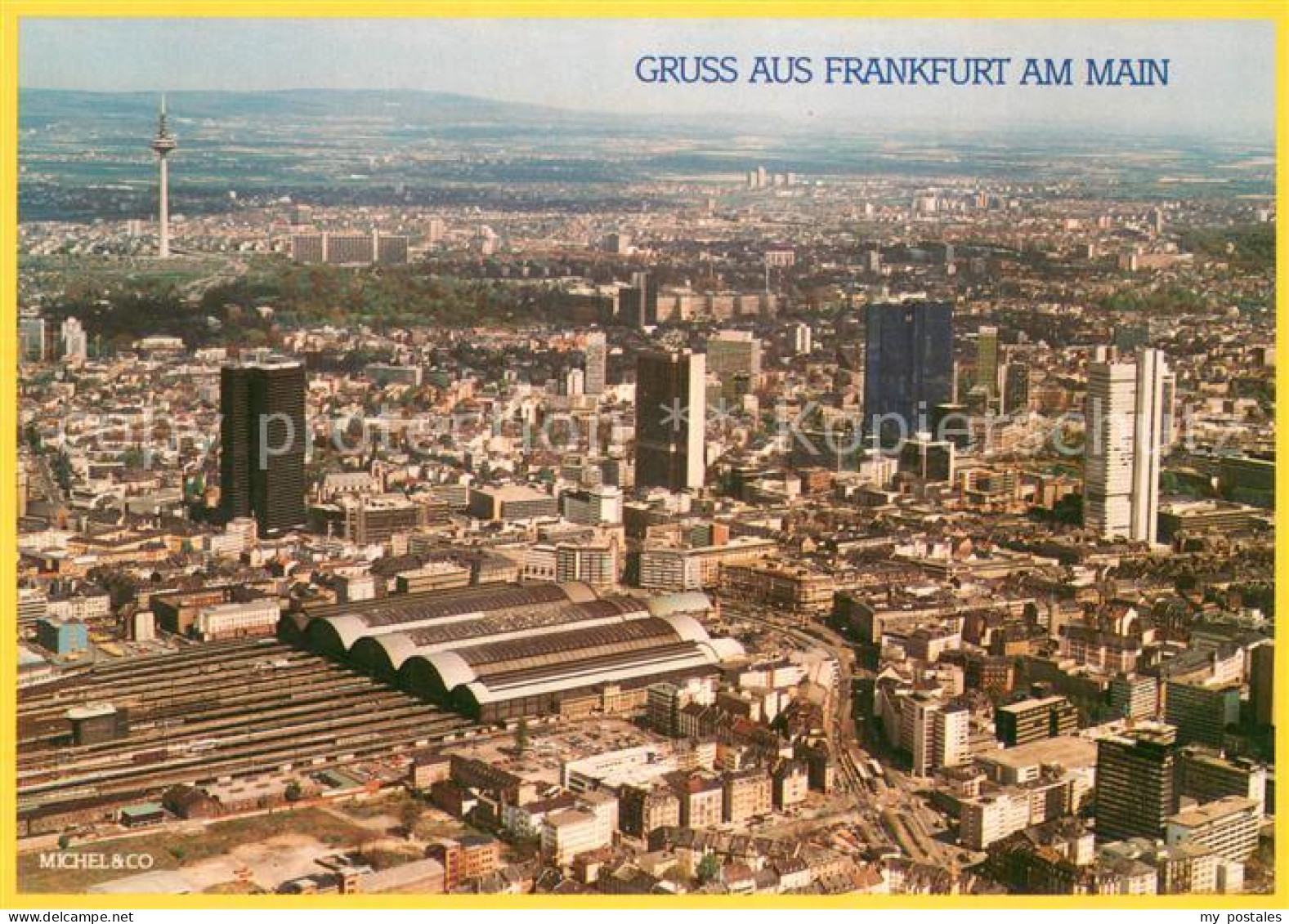 73681397 Frankfurt Main Fliegeraufnahme Frankfurt Main - Frankfurt A. Main